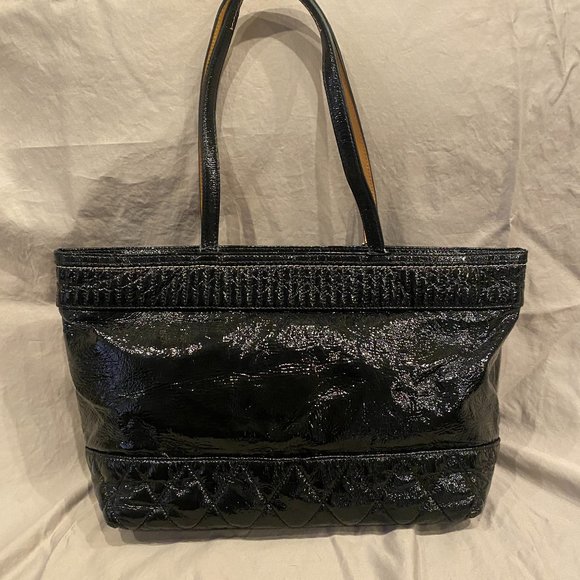 Coach Patent Poppy Tote - Picture 4 of 5